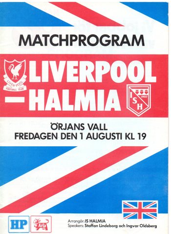 Match programme